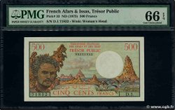 500 Francs AFARS ET ISSAS 1975 P.33