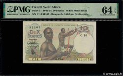 10 Francs AFRIQUE OCCIDENTALE FRANÇAISE (1895-1958) 1946 P.37