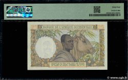 25 Francs FRENCH WEST AFRICA 1943 P.38 fST+