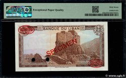 25 Livres Spécimen LIBAN 1978 P.064bs NEUF