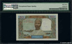 50 Francs - 10 Ariary MADAGASCAR 1961 P.051a UNC