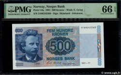 500 Kroner NORVÈGE 1991 P.44a FDC