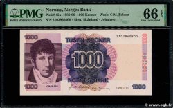 1000 Kroner NORVÈGE 1990 P.45a FDC