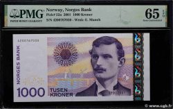 1000 Kroner NORVÈGE 2001 P.52a NEUF