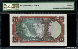 2 Dollars RODESIA 1979 P.39b FDC