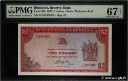 2 Dollars RHODÉSIE 1979 P.39b NEUF
