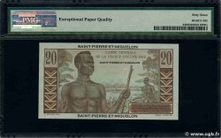 20 Francs Émile Gentil SAINT PIERRE E MIQUELON 1946 P.24 FDC