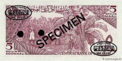 5 Shilin Spécimen SOMALIA 1983 P.31as FDC