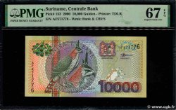 10000 Gulden SURINAM 2000 P.153 UNC