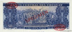 50 Pesos Spécimen URUGUAY 1967 P.046s UNC