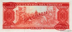 100 Pesos Spécimen URUGUAY 1967 P.047s ST