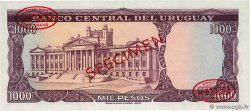 1000 Pesos Spécimen URUGUAY 1967 P.049s UNC