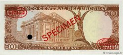 5000 Pesos Spécimen URUGUAY 1967 P.050bs UNC