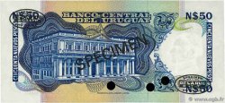 50 Nuevos Pesos Spécimen URUGUAY 1975 P.059s NEUF