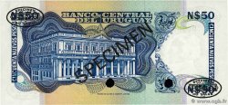 50 Nuevos Pesos Spécimen URUGUAY 1978 P.061as FDC