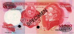 500 Nuevos Pesos Spécimen URUGUAY 1978 P.063as NEUF