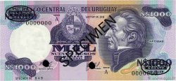 1000 Nuevos Pesos Spécimen URUGUAY 1978 P.064as FDC