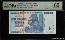 100 Trillion Dollars ZIMBABWE 2008 P.091a NEUF