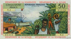 50 Francs ANTILLES FRANÇAISES 1964 P.09b