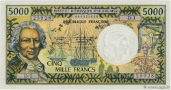 5000 Francs TAHITI 1971 P.28a SC+
