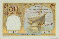 50 FRANCS DJIBOUTI 1952 P.25 pr.NEUF