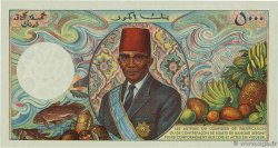 5000 Francs COMOROS 1976 P.09a AU+