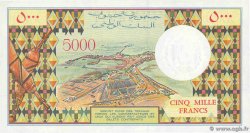 5000 Francs DJIBOUTI 1991 P.38d pr.NEUF