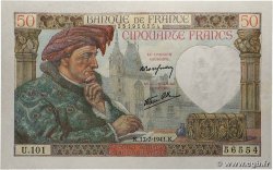 50 Francs JACQUES CŒUR FRANCIA 1941 F.19.12