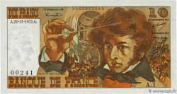 10 Francs BERLIOZ Petit numéro FRANCIA 1972 F.63.01A1 AU+
