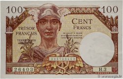 100 Francs TRÉSOR FRANÇAIS FRANCIA 1947 VF.32.03 q.FDC