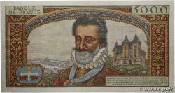 5000 Francs HENRI IV FRANCE 1957 F.49.01 TTB