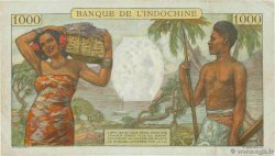 1000 Francs TAHITI 1940 P.15c q.BB