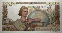 10000 Francs GÉNIE FRANÇAIS FRANCE 1954 F.50.70 SUP