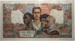 5000 Francs EMPIRE FRANÇAIS FRANCE 1945 F.47.26 pr.SUP