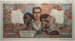 5000 Francs EMPIRE FRANÇAIS FRANCE 1945 F.47.26 pr.SUP