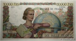 10000 Francs GÉNIE FRANÇAIS FRANCIA 1952 F.50.62 SPL
