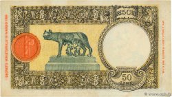 50 Lire ITALIA 1942 P.057 q.SPL