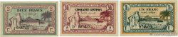 50 Centimes, 1 et 2 Francs Lot TUNESIEN 1943 P.54 au P.56 fST+