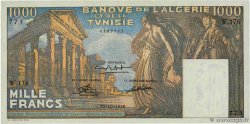 1000 Francs TUNISIA 1950 P.29 XF