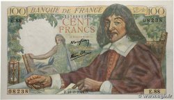 100 Francs DESCARTES FRANCE 1944 F.27.05 NEUF