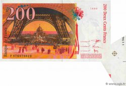 200 Francs EIFFEL Fauté FRANCE 1999 F.75.05 AU