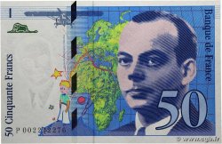 50 Francs SAINT-EXUPÉRY Mouton décalé Fauté FRANCE 1992 F.72f1.01 pr.NEUF