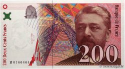 200 Francs EIFFEL Sans STRAP Fauté FRANCE 1996 F.75f4.02 pr.NEUF