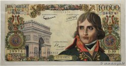 10000 Francs BONAPARTE FRANCIA 1957 F.51.10 BB