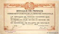 100 Francs FRANCE régionalisme et divers 1915 pr.TTB