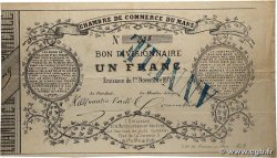 1 rancs Annulé FRANCE régionalisme et divers 1871 P.- TTB