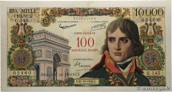 100 NF sur 10000 Francs BONAPARTE FRANCE 1958 F.55.01 pr.TTB