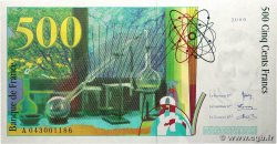 500 Francs PIERRE ET MARIE CURIE FRANCE 2000 F.76.05 pr.NEUF
