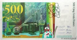 500 Francs PIERRE ET MARIE CURIE FRANCE 2000 F.76.05 pr.NEUF