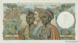 5000 Francs AFRIQUE OCCIDENTALE FRANÇAISE (1895-1958) 1950 P.43